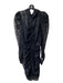 For Love & Lemons Size XL Black Nylon Polyester Back Zip Open Back Dress Black / XL