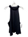 Banana Republic Size XXL Black Polyester Front Keyhole Sleeveless Mock Neck Top Black / XXL