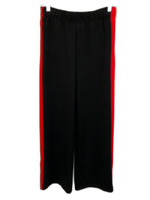 Carbon38 Size S Black, Red & Beige Nylon Blend Elastic & Drawstring Waist Pants Black, Red & Beige / S