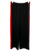 Carbon38 Size S Black, Red & Beige Nylon Blend Elastic & Drawstring Waist Pants Black, Red & Beige / S