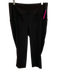 Lululemon Size 12 Black Polyamide Blend Elastic Waistband Side Pockets Leggings Black / 12