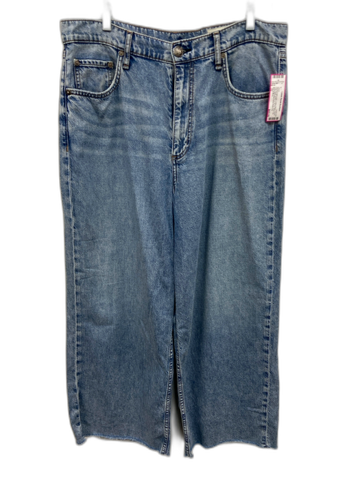 Rag & Bone Size 32 Medium light wash Cotton Blend Denim High Waist Jeans Medium light wash / 32