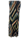 By Anthropologie Size L Black, Brown & Multi Polyester Strapless A Line Dress Black, Brown & Multi / L