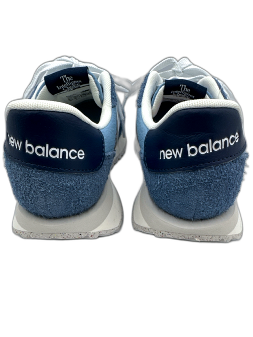 New Balance Shoe Size 9 Blue & White textile upper Suede Detail Low Top Sneakers Blue & White / 9