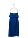 C/Meo Collective Size M Blue Polyester Pop Over Strapless Midi Slits Dress Blue / M