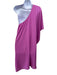Show Me Your Mumu Size XL Fuchsia Pink Polyester One Shoulder Kaftan Dress Fuchsia Pink / XL