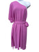Show Me Your Mumu Size XL Fuchsia Pink Polyester One Shoulder Kaftan Dress Fuchsia Pink / XL