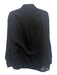 Nili Lotan Size L Black Cotton Pintuck Bib Front Long Sleeve Button Down Top Black / L