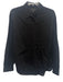 Nili Lotan Size L Black Cotton Pintuck Bib Front Long Sleeve Button Down Top Black / L