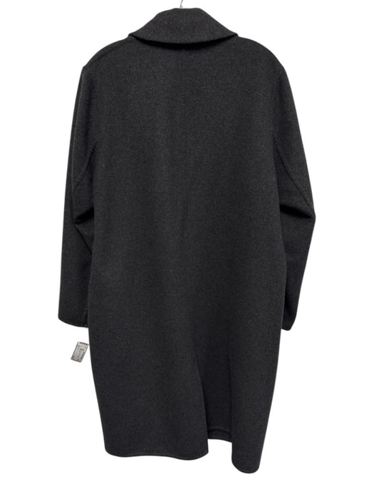 Vince Size L Gray Long Sleeve One Button Coat Gray / L