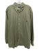 Polo Ralph Lauren Size 2XB Green Cotton Button Down Men's Long Sleeve Shirt Green / 2XB