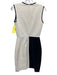 Yigal Azrouel Size 6 White & Black Polyamide & Cotton Sleeveless Textured Dress White & Black / 6