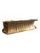 Lucille de Paris Light Tan Crocodile 2 Handles Flap Closure Interior Pouch Bag Light Tan / Small