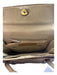 Lucille de Paris Light Tan Crocodile 2 Handles Flap Closure Interior Pouch Bag Light Tan / Small