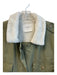 Velvet Size Medium Olive Green Cotton Fleece Lining Cargo Pockets Jacket Olive Green / Medium