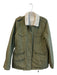 Velvet Size Medium Olive Green Cotton Fleece Lining Cargo Pockets Jacket Olive Green / Medium