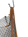 Louis Vuitton Blue & Beige Leather Trim Canvas Checkered Side Pocket Bag Blue & Beige / L