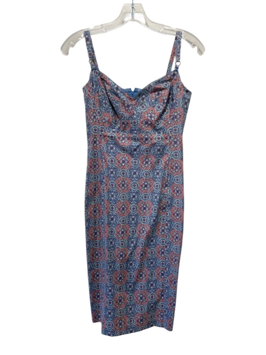 Ticci Tonetto Size Cotton:On Blue & Multi Cotton Sleeveless Mandala Dress Blue & Multi / Cotton:On