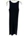 Eileen Fisher Size XXS Black Viscose & Spandex Sleeveless Round Neck Midi Dress Black / XXS