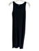 Eileen Fisher Size XXS Black Viscose & Spandex Sleeveless Round Neck Midi Dress Black / XXS