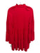 Amanda Uprichard Size S Red Polyester V Neck 3/4 Sleeve Dress Red / S
