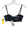 Ulla Johnson Size L Black, Brown & Blue Polymide Bra Top Bikini Bottoms swimwear Black, Brown & Blue / L