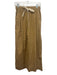 A.L.C. Size XXS Khaki Tan Cotton Blend Drawstring Waist Wide Leg Pockets Pants Khaki Tan / XXS