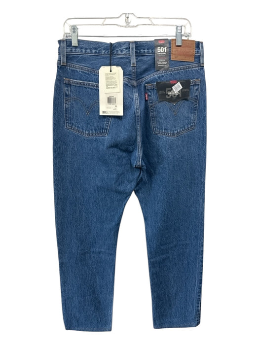 Levis NWT Size 30 med light wash Cotton Distressed Jean Men's Pants med light wash / 30