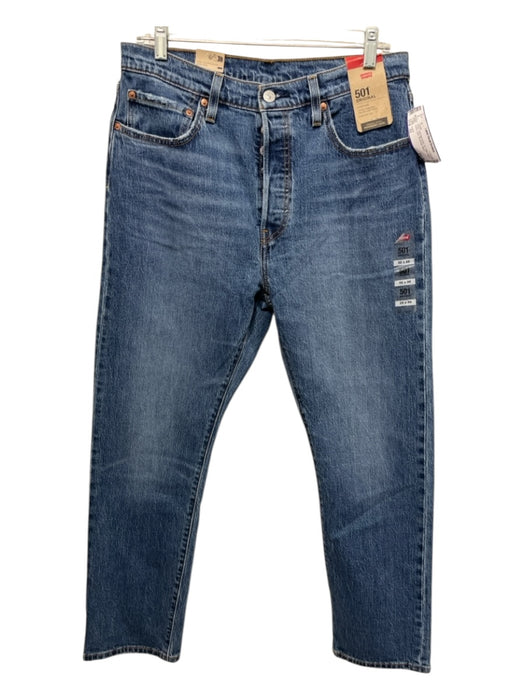 Levis NWT Size 32 med light wash Cotton Blend Solid Jean Men's Pants med light wash / 32