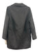Belle & Bloom Size M Black Wool & Polyester 2 Buttons Long Sleeve Lapel Coat Black / M