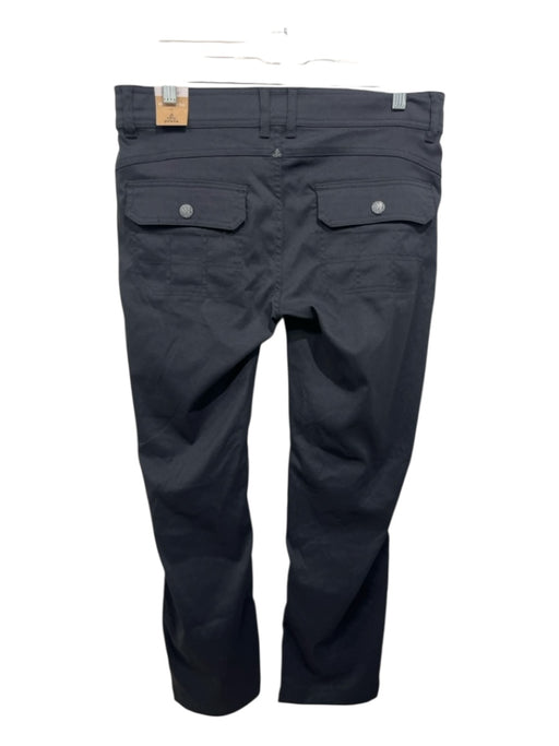Prana Size 8 Black Nylon High Rise zip fly Slim Fit Pockets Pants Black / 8