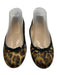 Christian Louboutin Shoe Size 38 Brown, Black, Gold Animal Print Studs Flats Brown, Black, Gold / 38