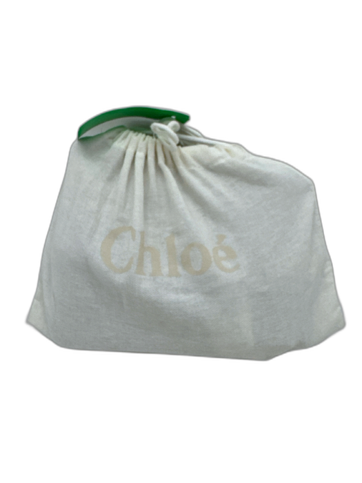 Chloe Taupe Beige Leather Gold Tone Hardware Ring Detail Crossbody Bag Taupe Beige