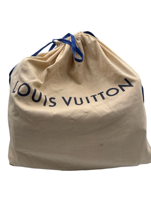 Louis Vuitton Brown & Beige Coated Canvas Leather trim Monogram Zip closure Bag Brown & Beige / 35
