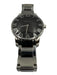 Tiffany & Co. Silver & Black Stainless steel Butterfly Clasp Watches Silver & Black