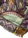 Etro Magenta, Purple, & Multi Paisley Frayed Edge Rectangle scarf Magenta, Purple, & Multi