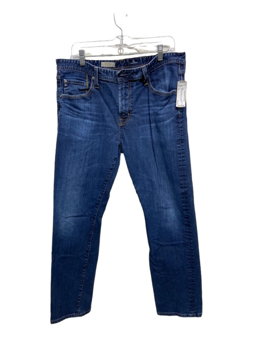 AG Size 38 Medium Light Wash Cotton Blend Washed Jean Men's Pants 38