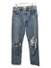 Agolde Size 29 Med Wash Cotton Denim Button Fly High Rise Whiskering Jeans Med Wash / 29