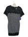 Karl Lagerfeld Size 6 Black & White Polyester Lace tweed Dress Black & White / 6