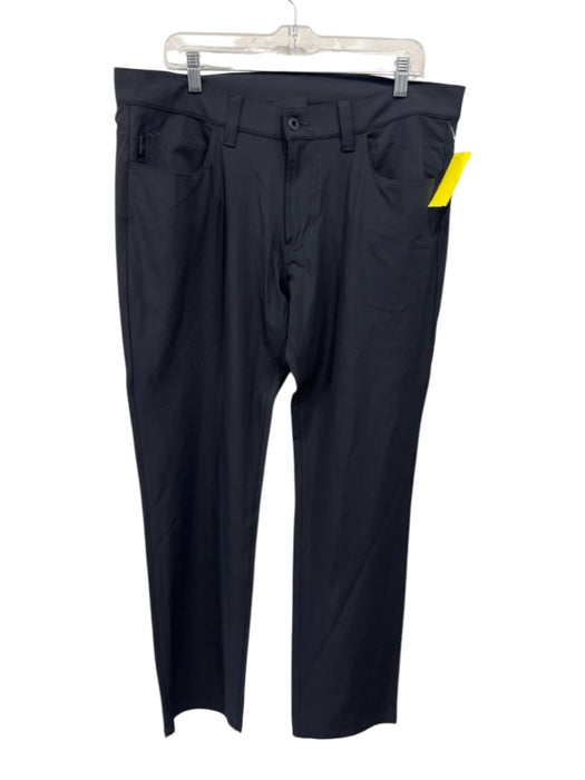 Emporio Armani Size 36 Black Polyamide Solid Men's Pants Black / 36