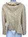 Chanel Size 44 White, Silver, Gold Wool Blend Metallic Thread Tweed Skirt Set White, Silver, Gold / 44