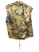 St. John Collection Size 12 Yellow, Black, White Silk Blend Sleeveless Wrap Top Yellow, Black, White / 12