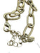 Mollybeads Gold Tone & Gunmetal Metal Chain Faceted Bead Smoky Quartz Necklace Gold Tone & Gunmetal