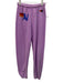 Aviator Nation Size XS Purple & Multi Polyester & Cotton Logo Sweatpant Pants Purple & Multi / XS