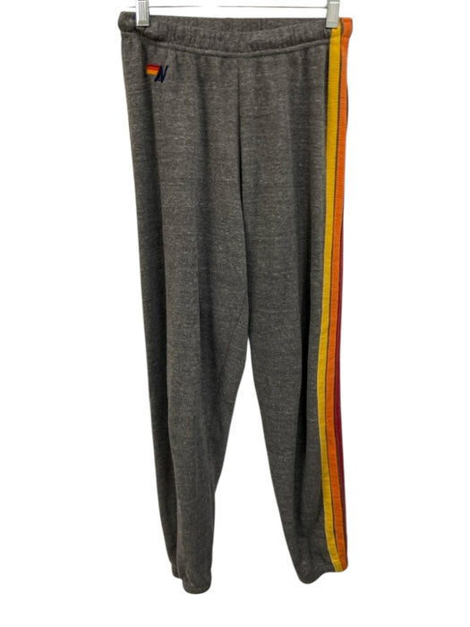 Aviator Nation Size XS Gray & multi Polyester & Cotton Logo Sweatpant Pants Gray & multi / XS