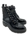 Gianvito Rossi Shoe Size 36.5 Black Patent Leather Leather Fluted Booties Black / 36.5