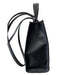 Telfar Black Polyurethane Blend Double Top Handle Crossbody Tote Logo Bag Black / L