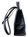 Telfar Black Polyurethane Blend Double Top Handle Crossbody Tote Logo Bag Black / L