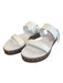Kate Spade Shoe Size 9 white & tan Leather Double Strap Flatform Buckle Shoes white & tan / 9