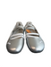Puma Shoe Size 5.5 Silver Leather metalic Strappy Slip On Ballet Shoes Silver / 5.5